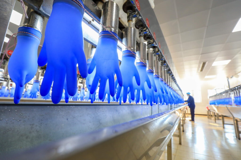 nitrile glove manufacturing